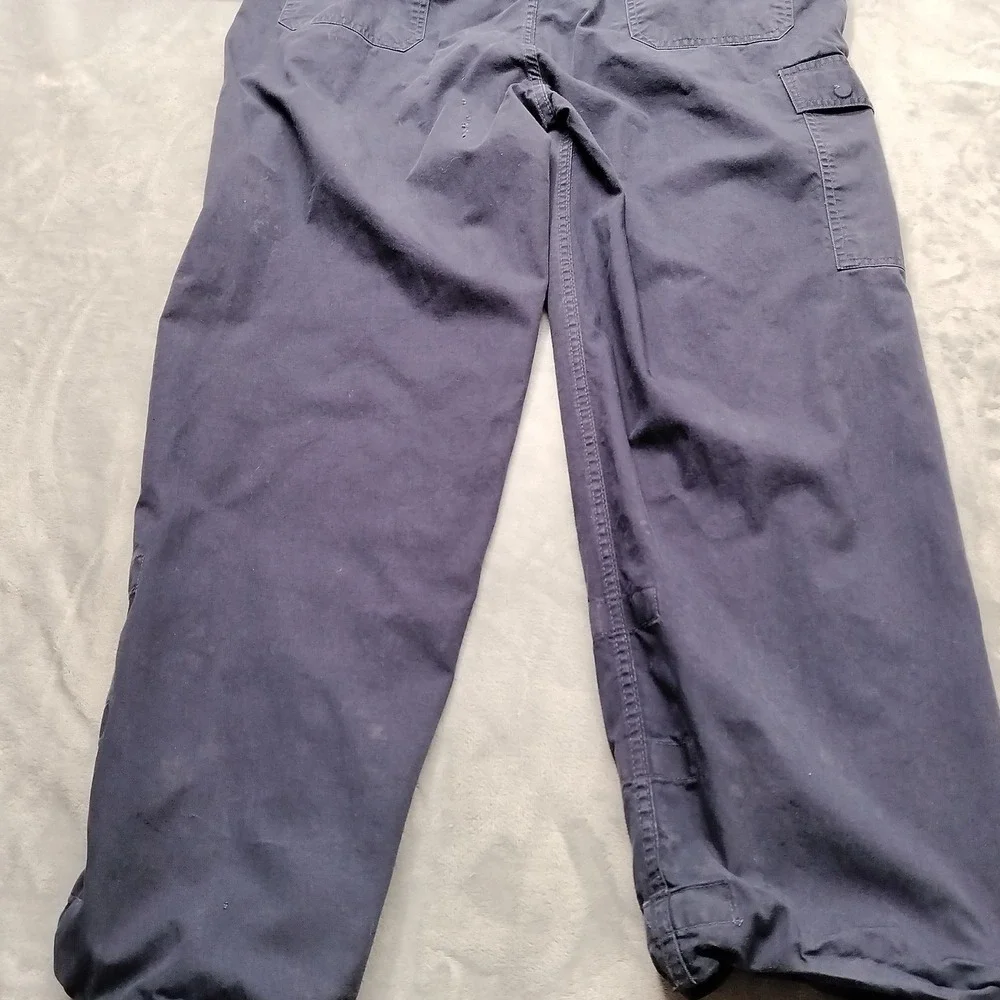 Benchmark FR Coveralls Mens Large Blue Flame Resistant FR Utility Workwear